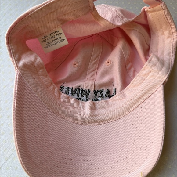 Pink Embroidered Cap - Picture 2 of 2